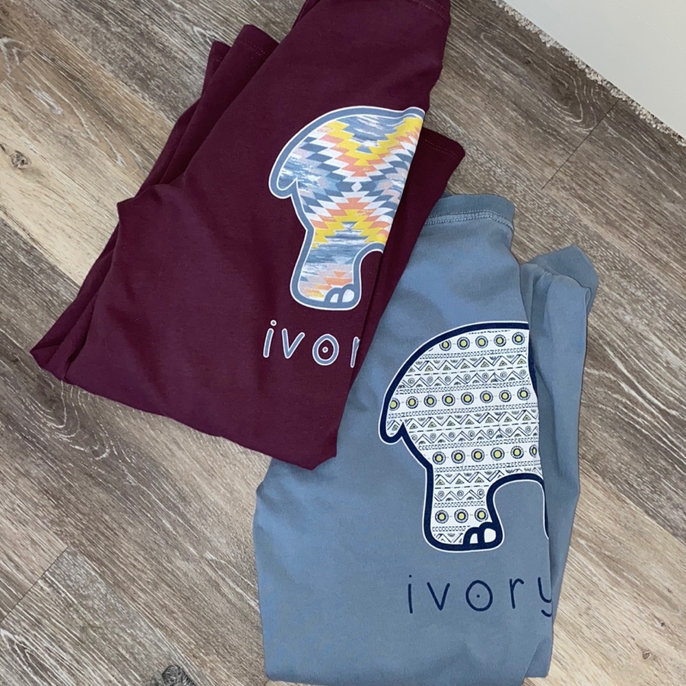 Bundle of 2 Ivory Ella shirts